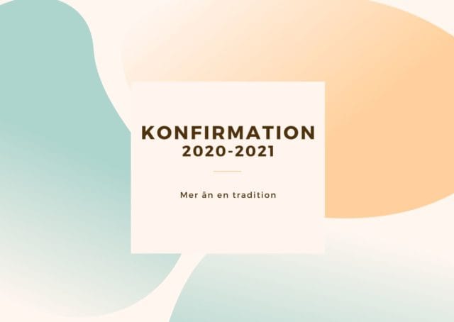 Konfirmation 2020-2021