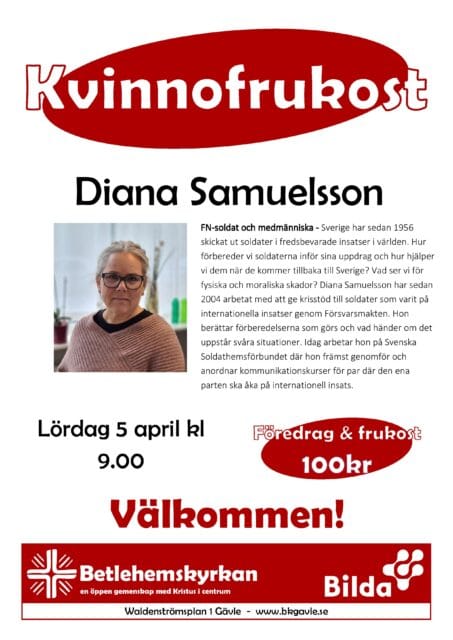 KVINNOFRUKOST 5 APRIL