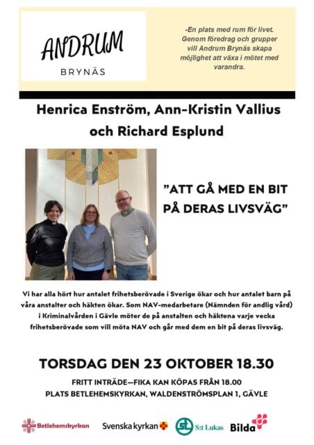 23 OKTOBER – ANDRUM BRYNÄS