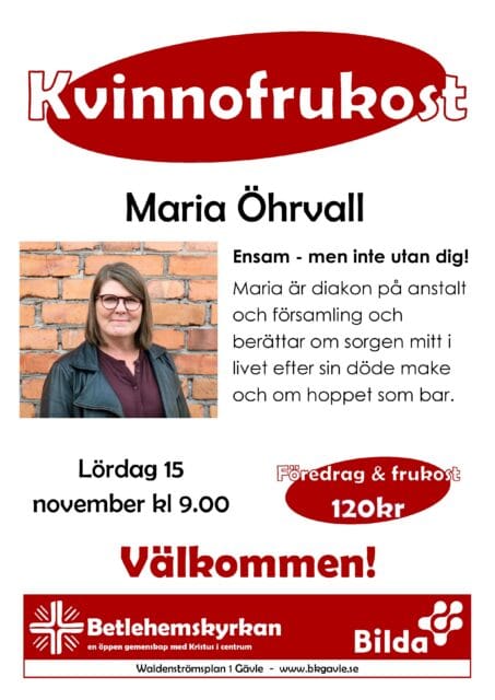 KVINNOFRUKOST 15 NOVEMBER