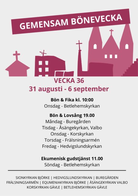 EKUMENISK BÖNEVECKA