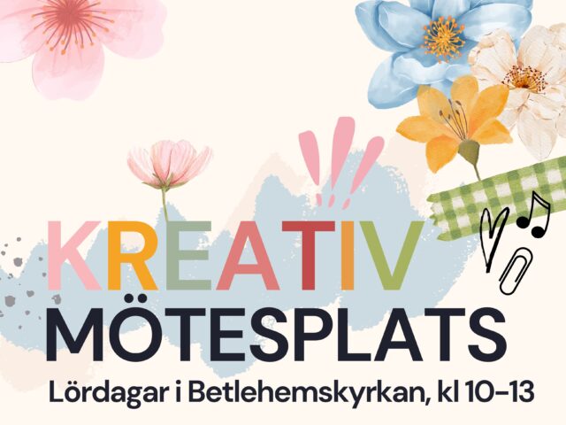 INSTÄLLT – KREATIV MÖTESPLATS
